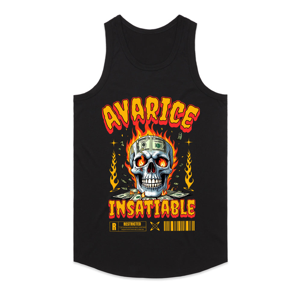 Burning Greed: Avarice Insatiable Tee