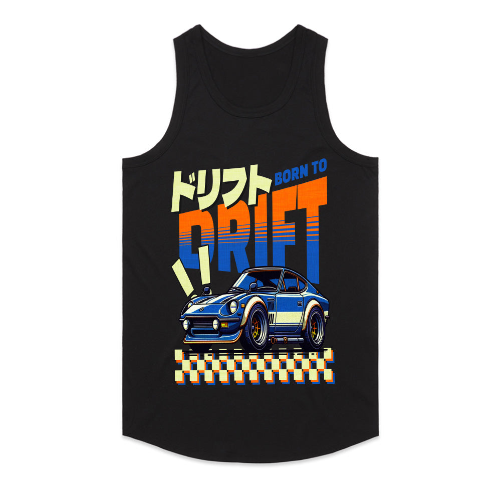 Born to Drift JDM Retro Drift Car T-Shirt – Pixel Street Racer Edition