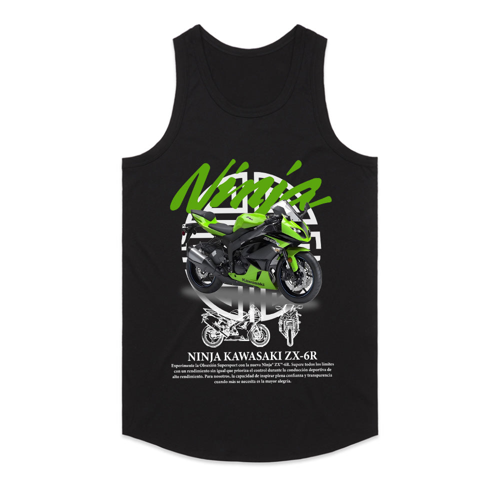 Kawasaki Ninja ZX-6R Sportbike T-Shirt – Ride the Green Beast