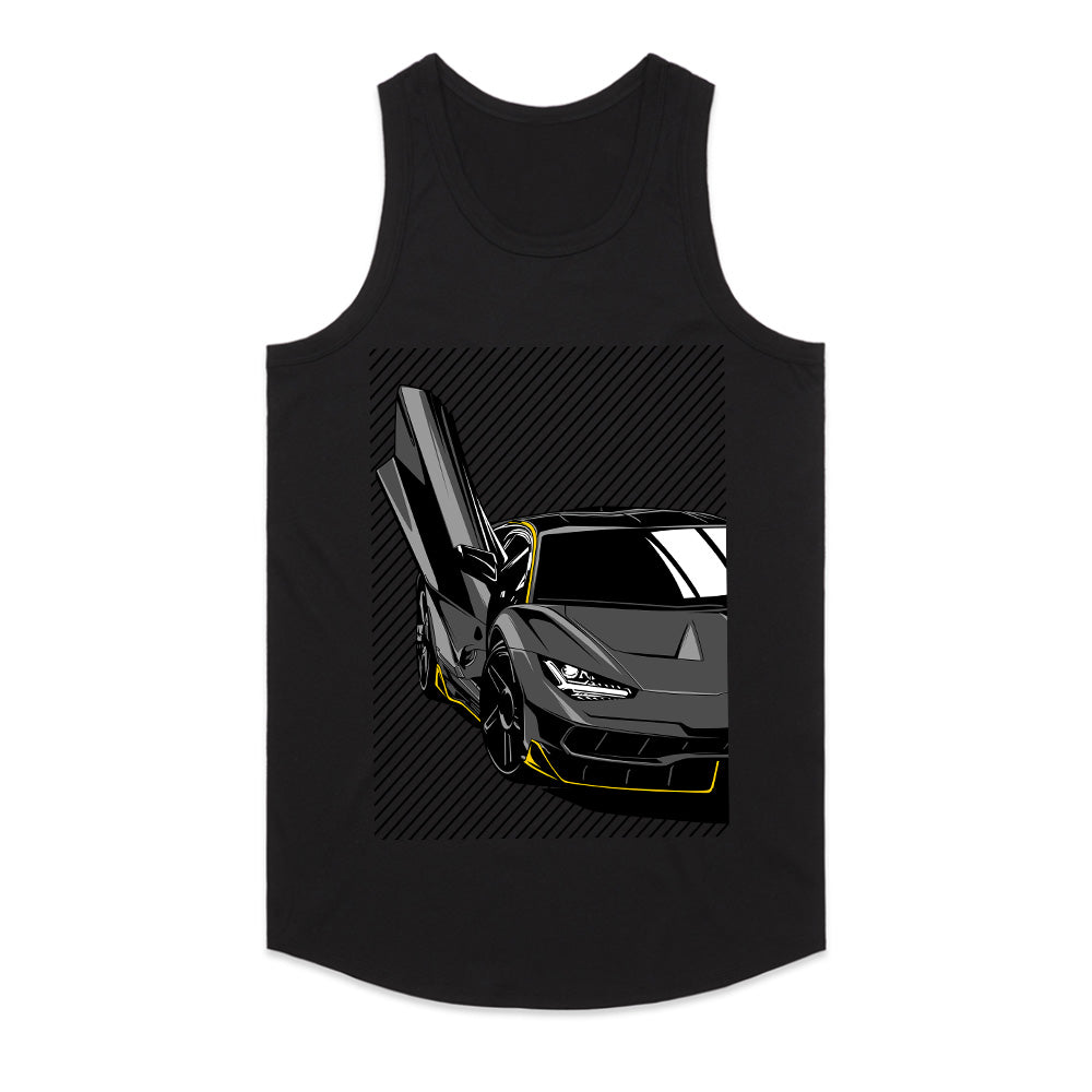 Carbon Bull Supercar T-Shirt – Stealth Hypercar Edition