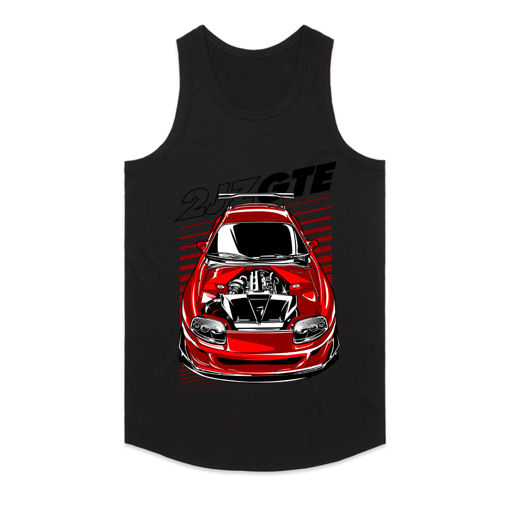 2JZ GTE Supra Power T-Shirt – Redline Boost Edition