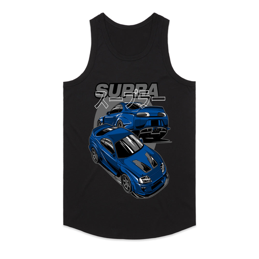 Supra MK4 Legend T-Shirt – JDM King Blue Edition