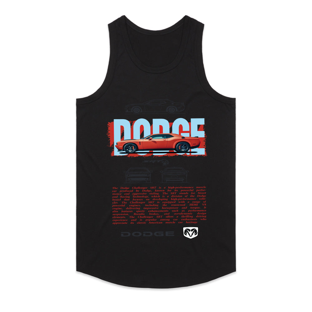 Dodge Challenger SRT Heritage Muscle Car T-Shirt – Built for Legends
