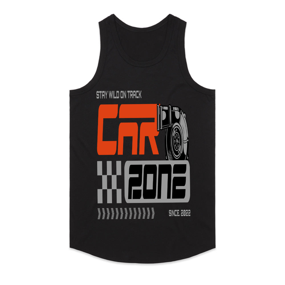 Car Zone Racing Graphic T-Shirt – Stay Wild On Track Motorsport Tee