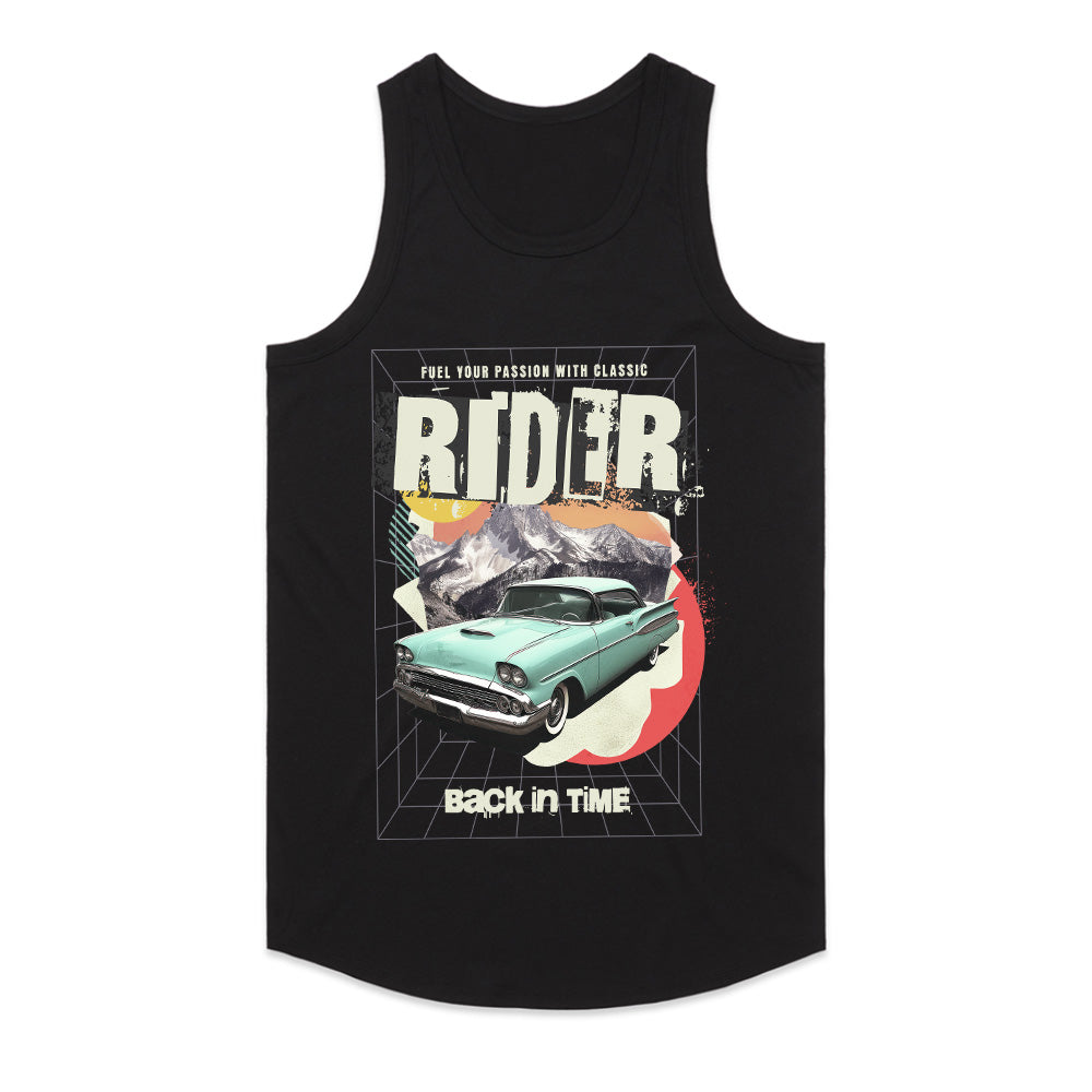 Classic Rider - Back In Time Retro Cruiser Tee
