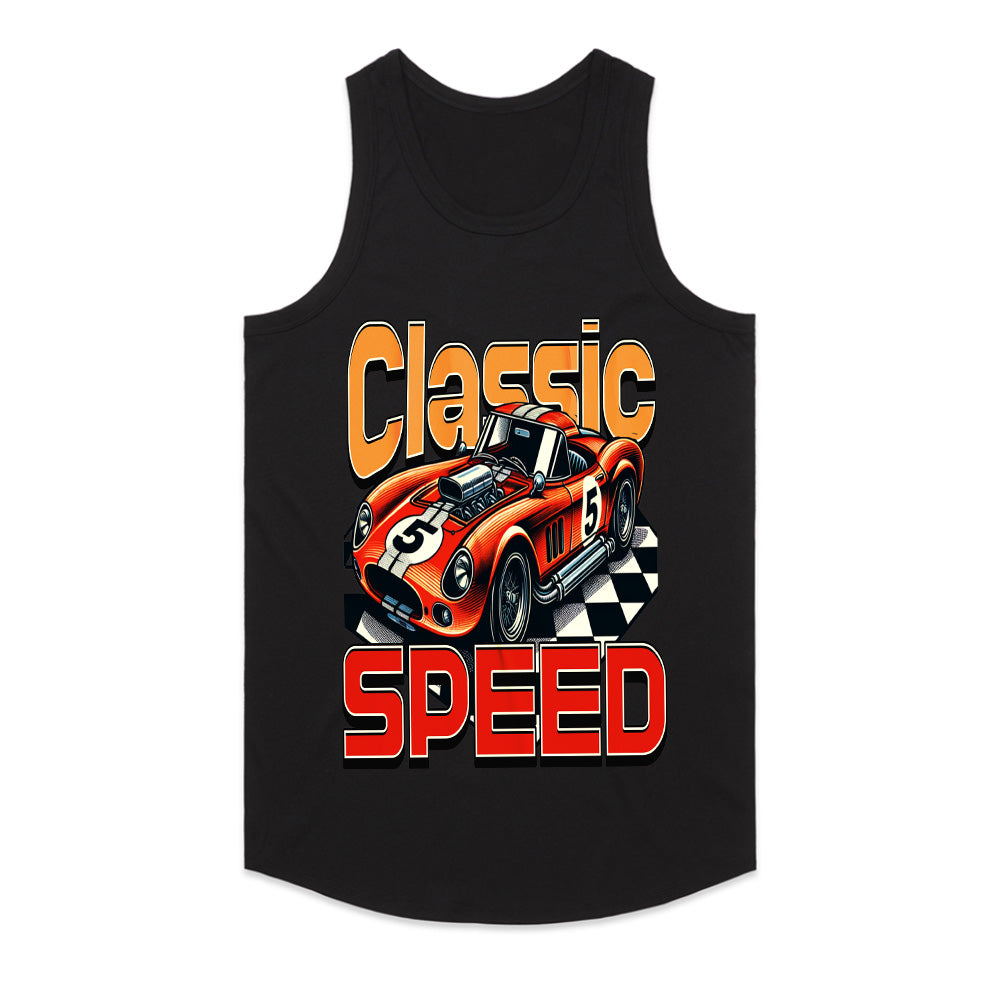 Classic Speed - Retro Racer Vintage Car Tee