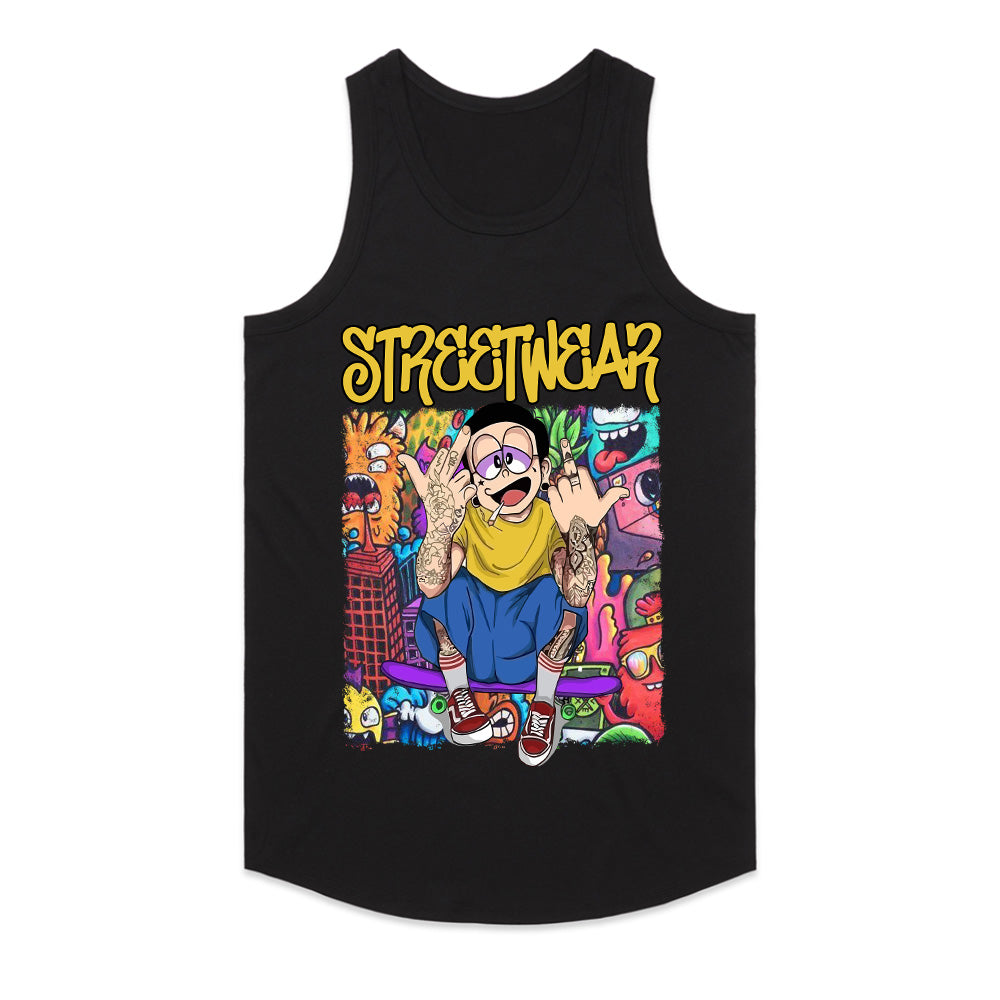 Streetwear Vibe: The Urban Cartoon Hoodie