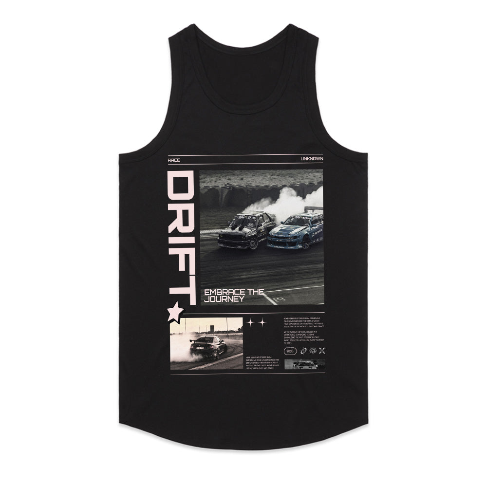 Drift Embrace The Journey - Racing Poster Style Tee