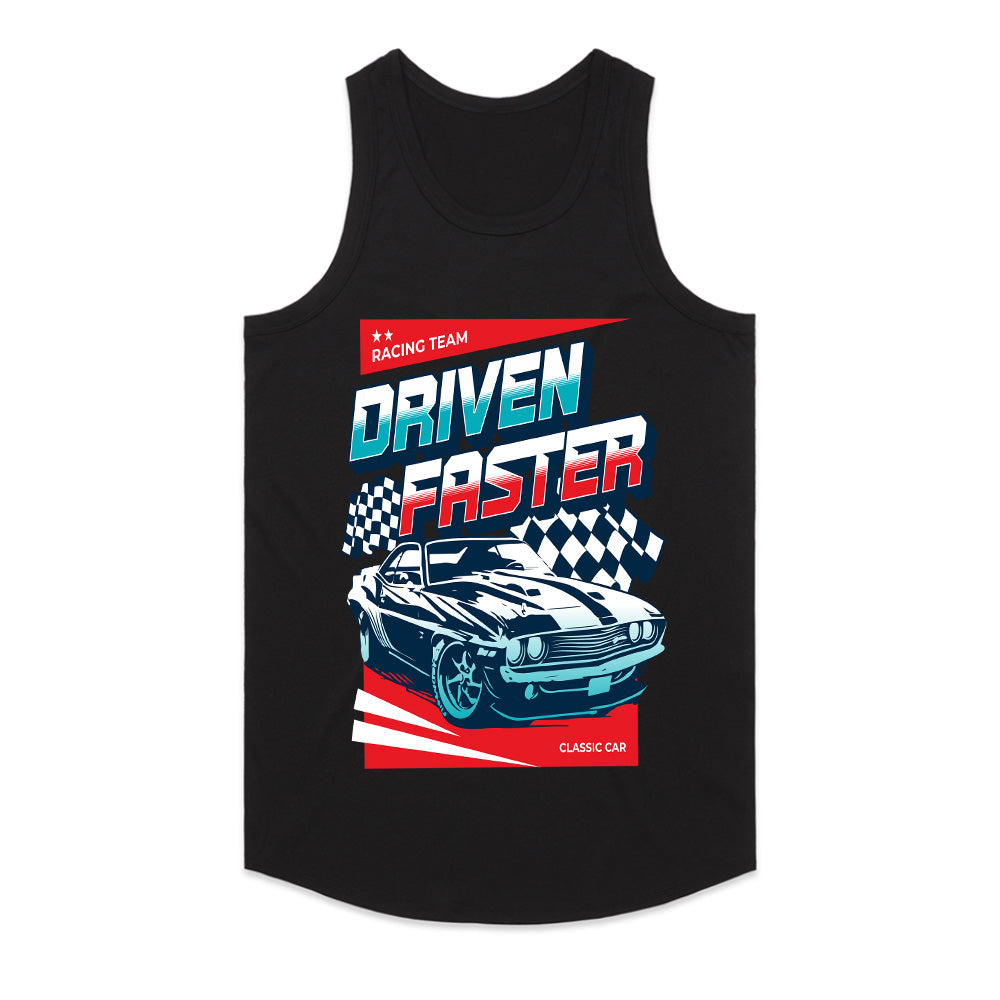 Driven Faster - Classic Racing Team Speed Tee