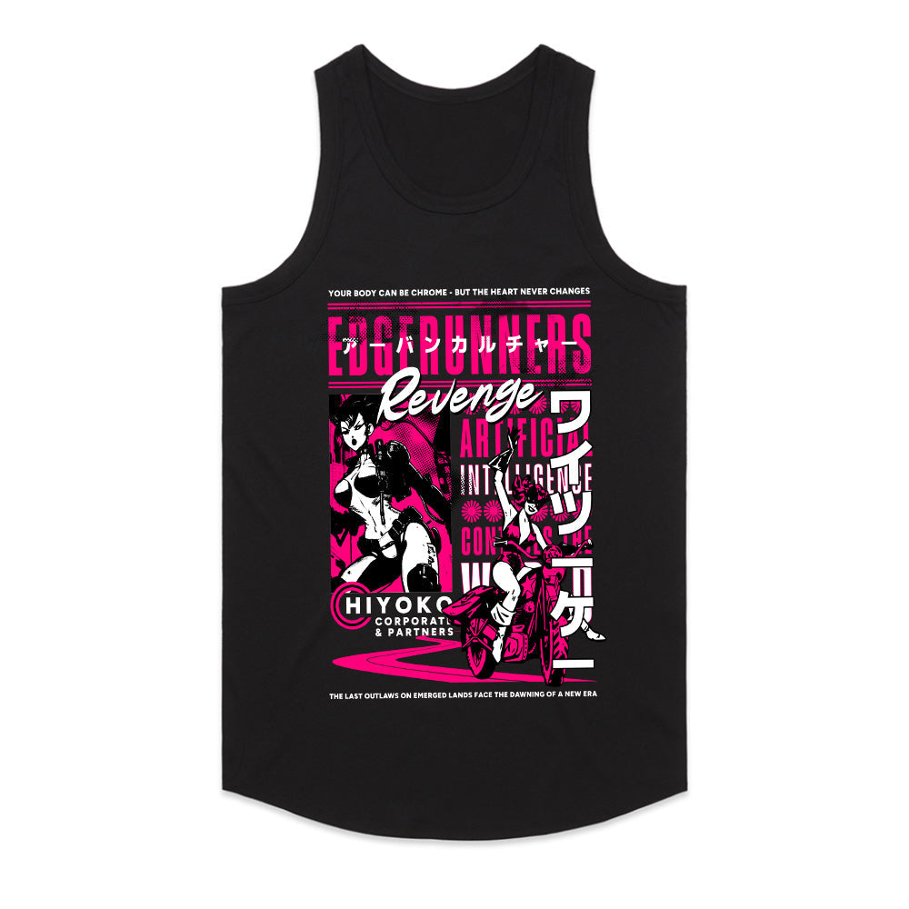 Edgerunners Revenge – Cyberpunk Street Rider T-Shirt