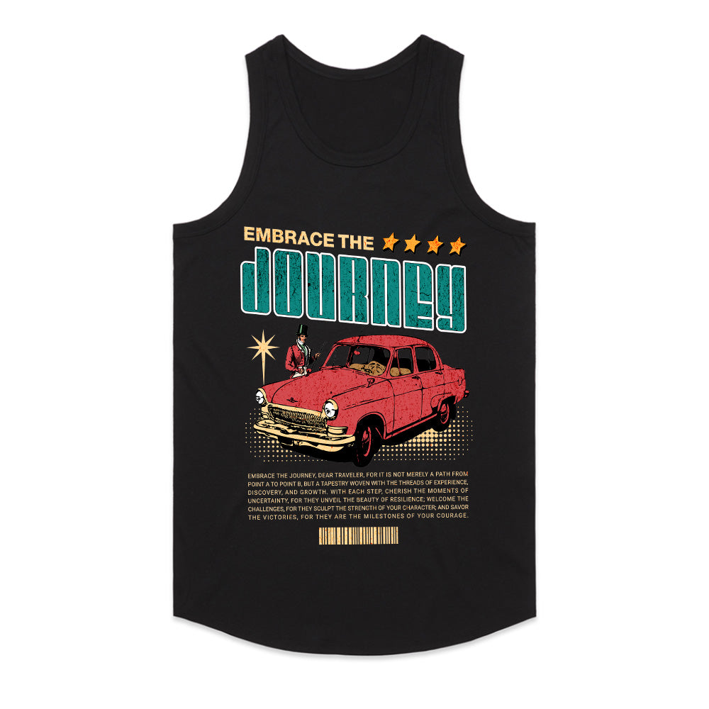 Embrace The Journey - Vintage Adventure Car Tee