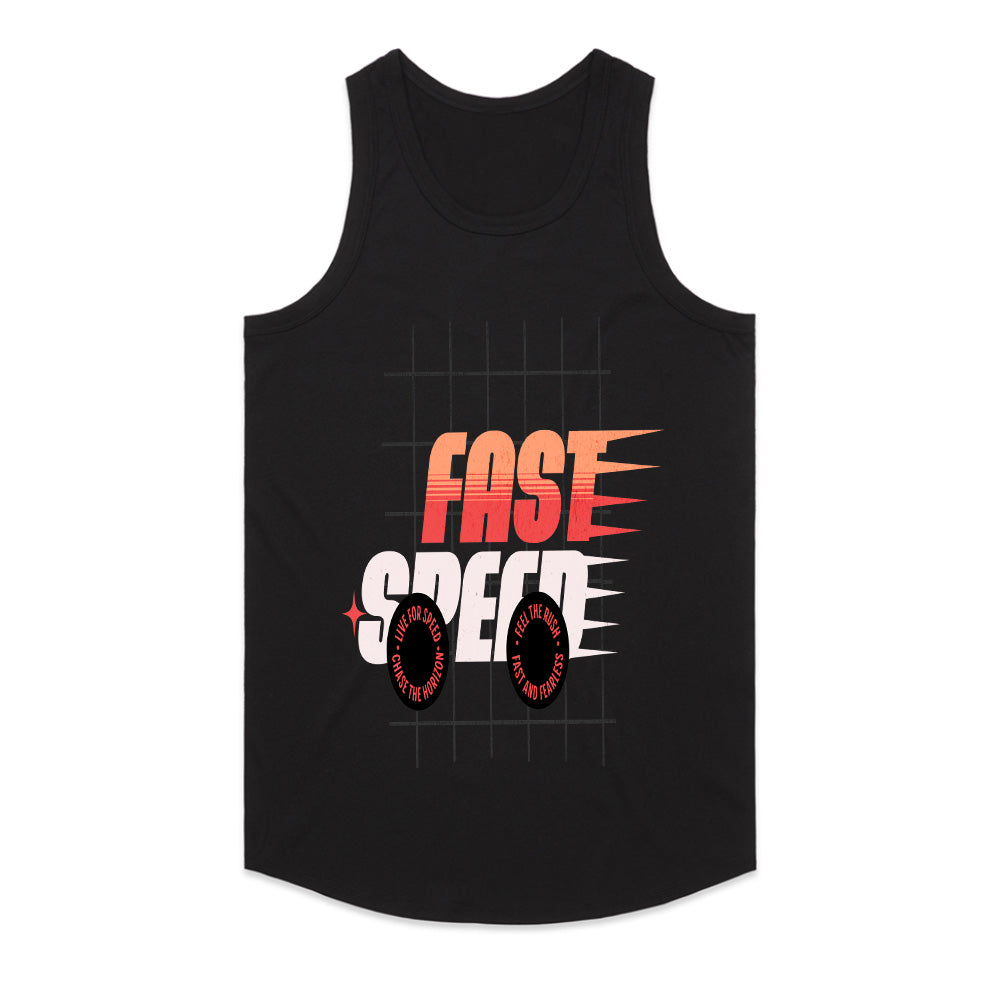 Fast Speed Racer - Bold Typography Car Lover T-Shirt