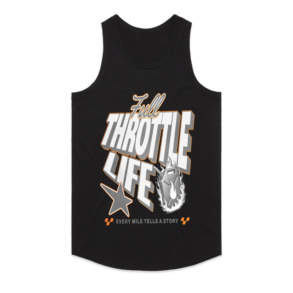 Full Throttle Life: Every Mile Tells a Story T-Shirt