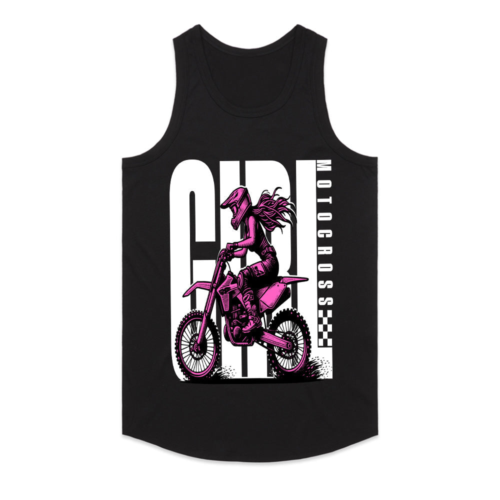 Girl Motocross – Fearless Dirt Bike Rider T-Shirt