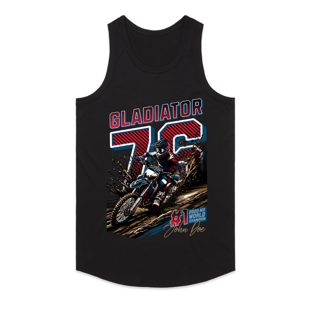 Gladiator 76 – MX World Champion Motocross T-Shirt