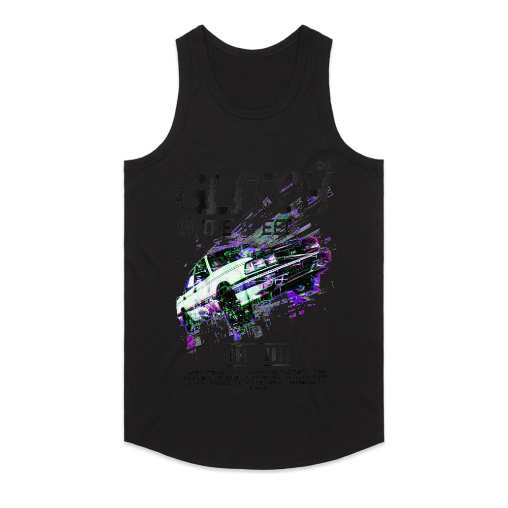 Glitch in The Speed: Retro Drift Pixel T-Shirt