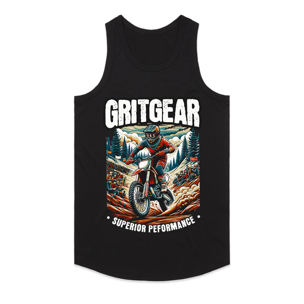 GritGear – Superior Performance Motocross T-Shirt