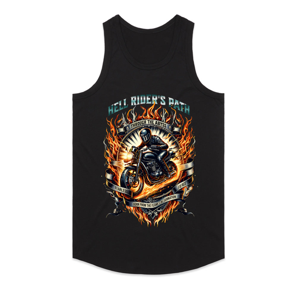 Hell Rider’s Path – Born from the Flames Biker T-Shirt