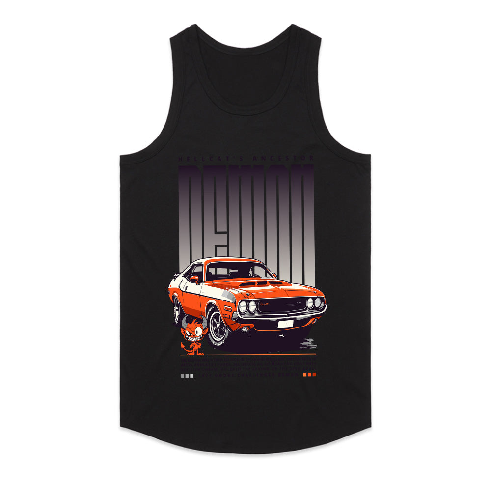 Hellcat’s Ancestor: Demon Muscle Car T-Shirt