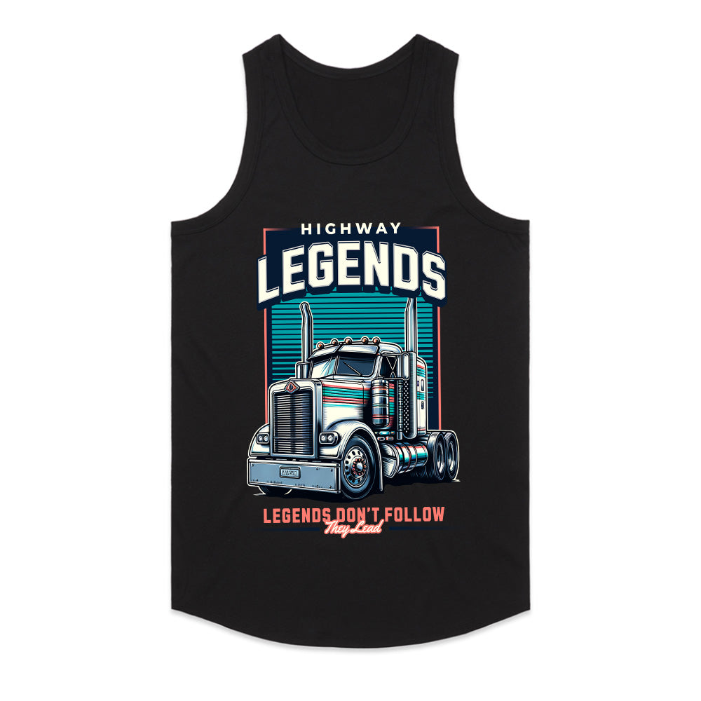 Highway Legends: Big Rig Leader Truck T-Shirt