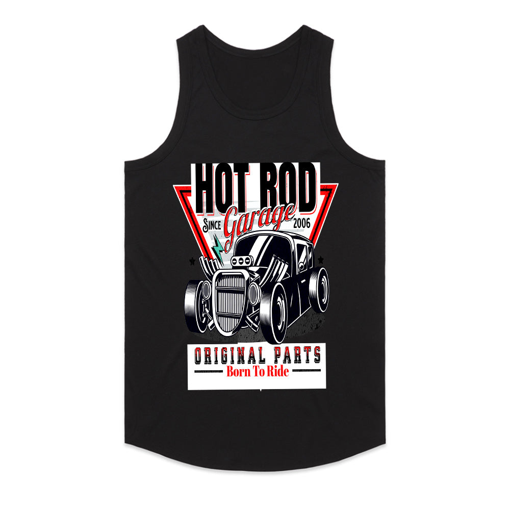 Hot Rod Garage: Born to Ride Classic Car T-Shirt