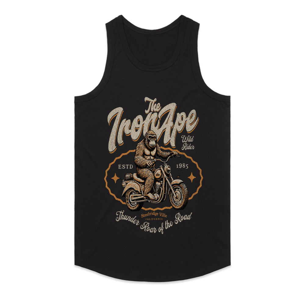 Iron Ape Wild Rider – Vintage Motorcycle Biker T-Shirt