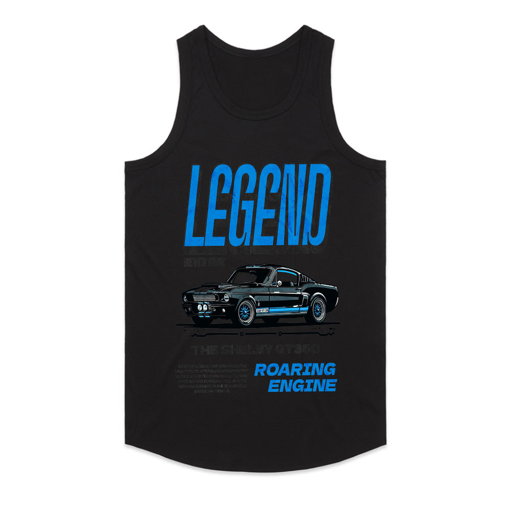 Legend Never Fade: Shelby GT350 Roaring Engine T-Shirt