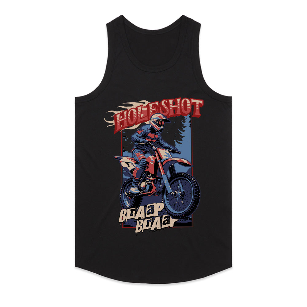Holeshot – Braap Braap Motocross Racing T-Shirt
