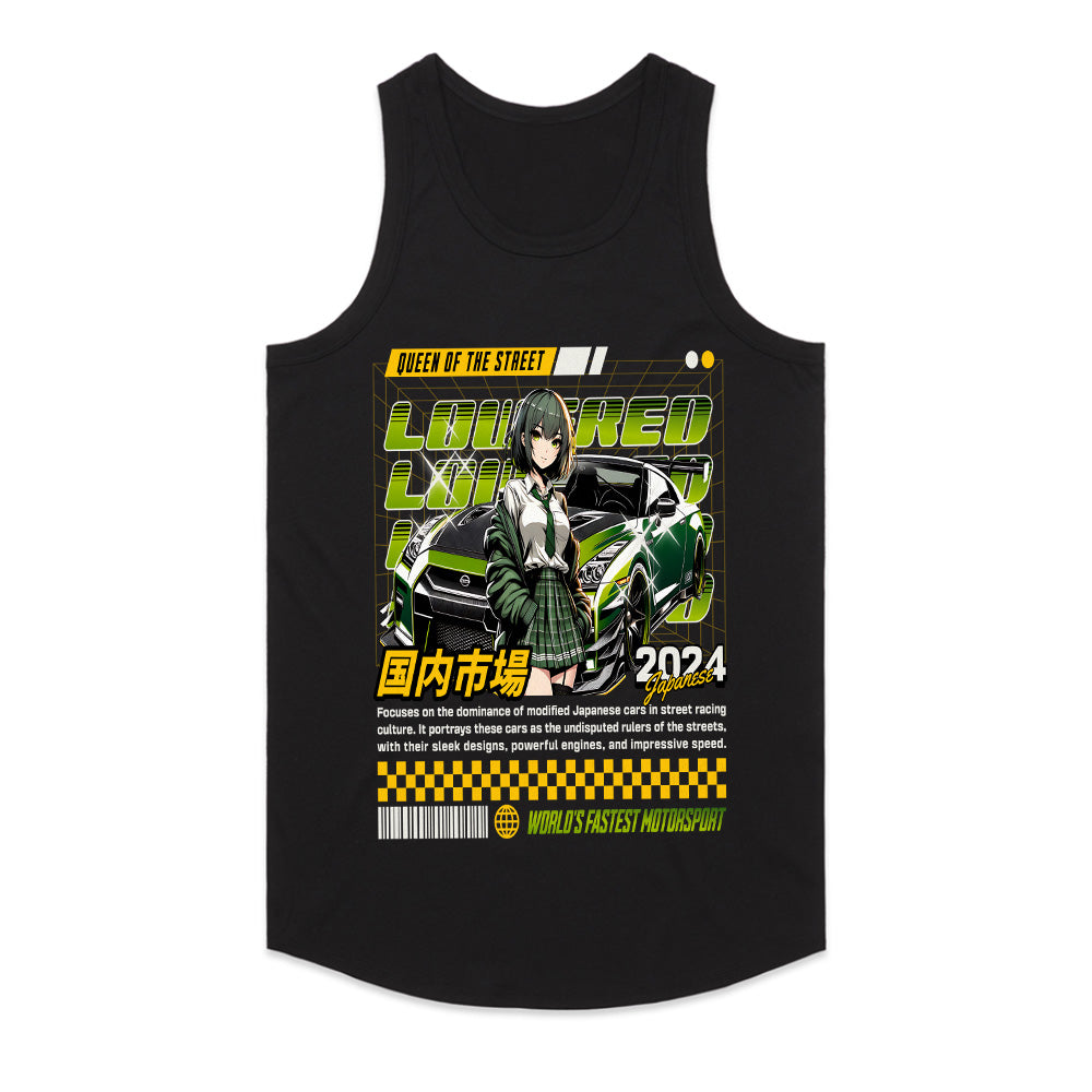 Queen of The Street T-Shirt – JDM Anime Racing Edition