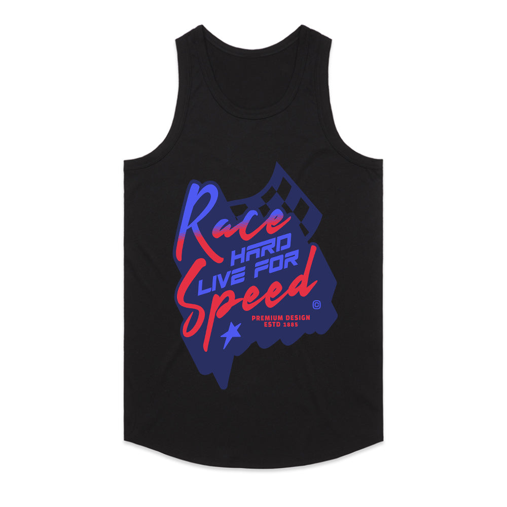 Race Hard Live for Speed T-Shirt – Bold Racing Spirit Edition