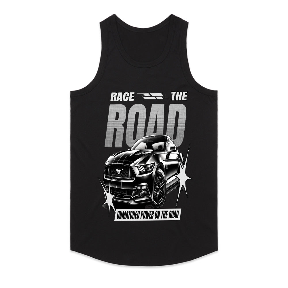 Race The Road T-Shirt – Unmatched Power Muscle Car Edition