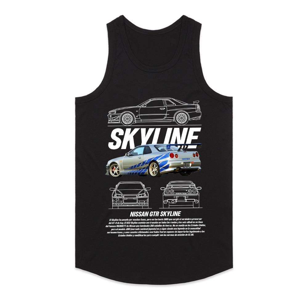 Nissan Skyline GTR R34 T-Shirt – JDM Performance Icon Edition