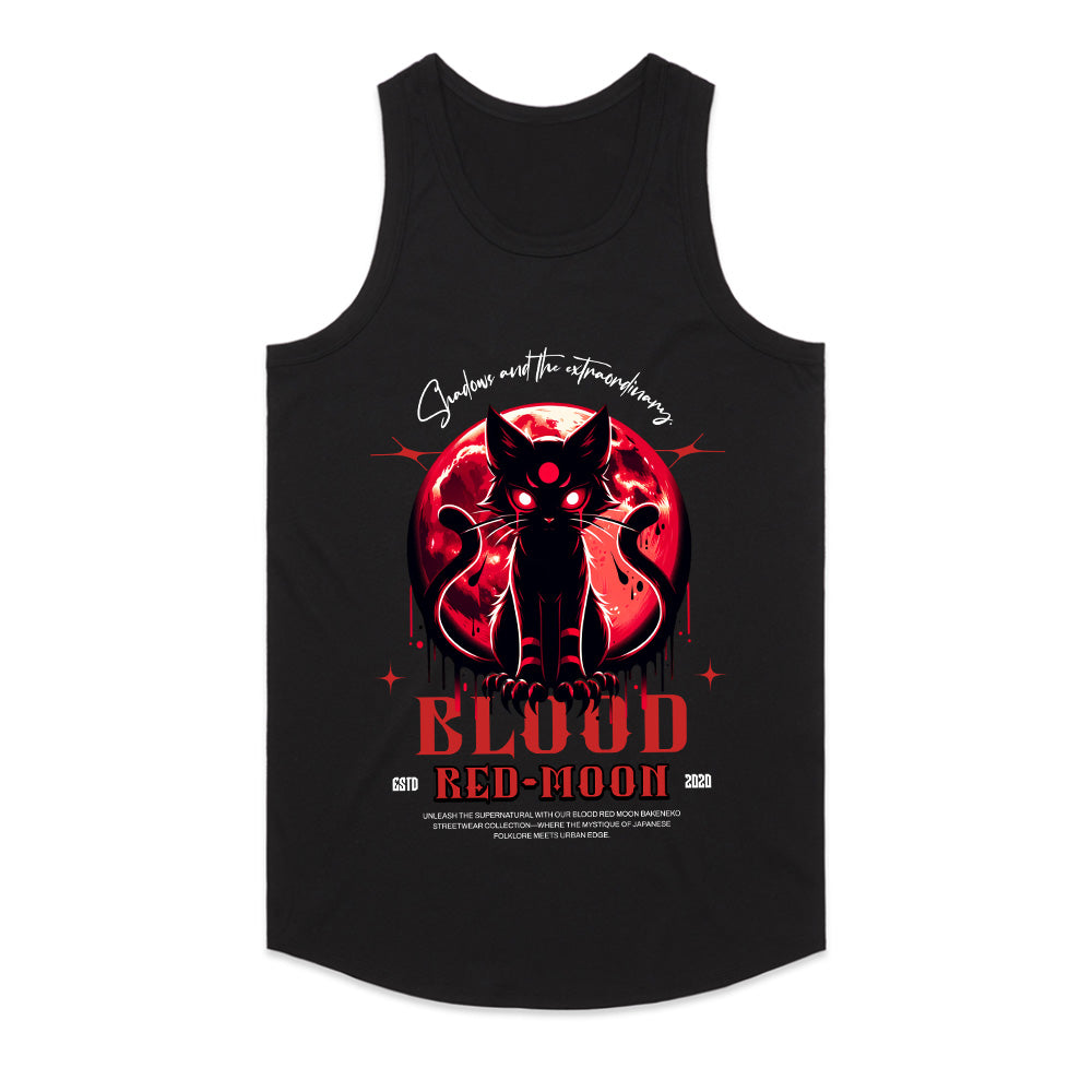 Blood Red Moon Bakeneko: Shadowed Eclipse Tee