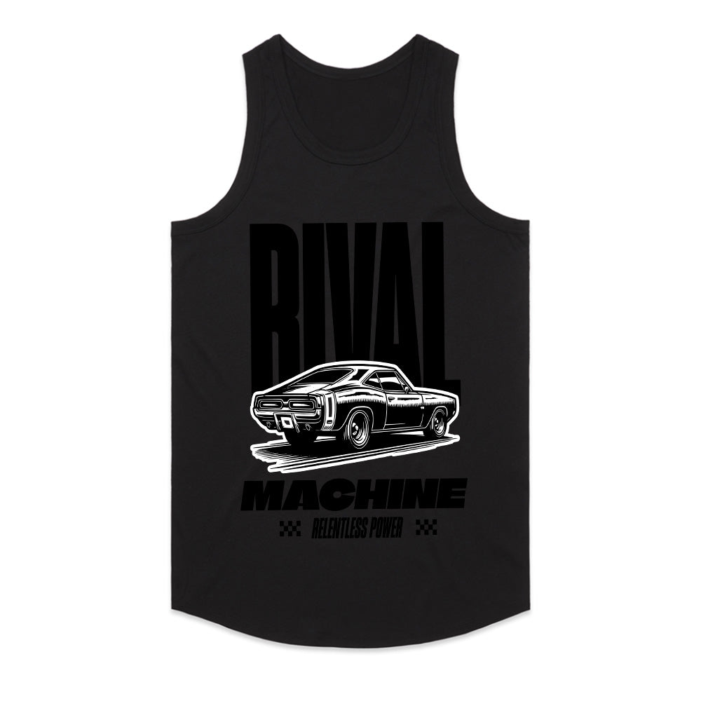 Rival Machine Classic Muscle Car T-Shirt – Relentless Power Edition