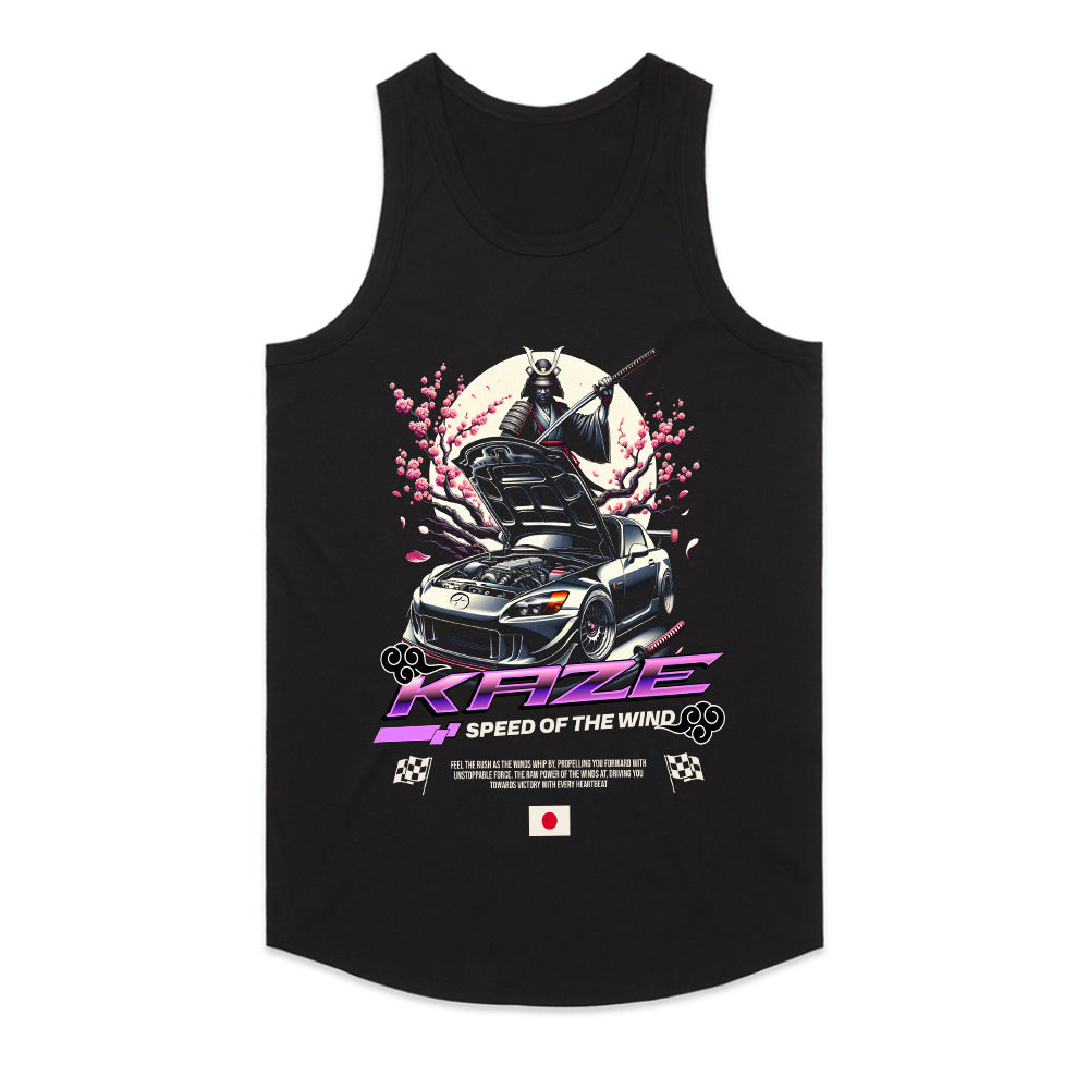 KAZE: Speed of the Wind — Samurai Racer JDM Streetwear T-Shirt