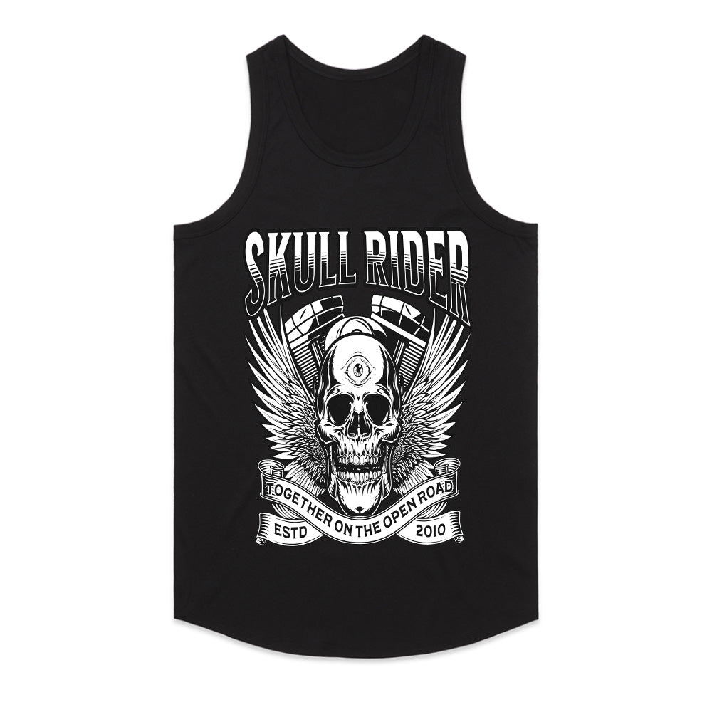 Skull Rider T-Shirt – Third Eye Biker Spirit Tee