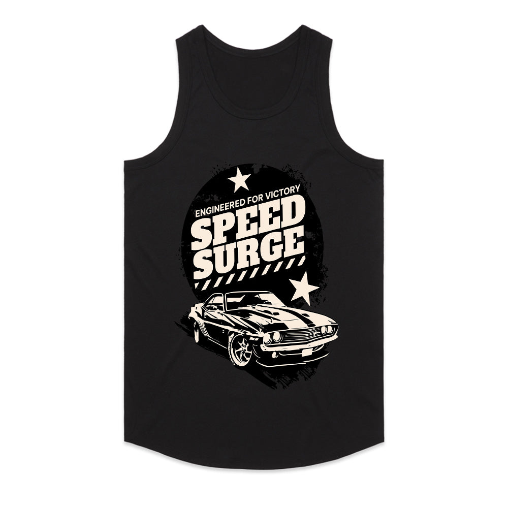Speed Surge: Vintage Muscle Car Power T-Shirt – Engineered for Victory