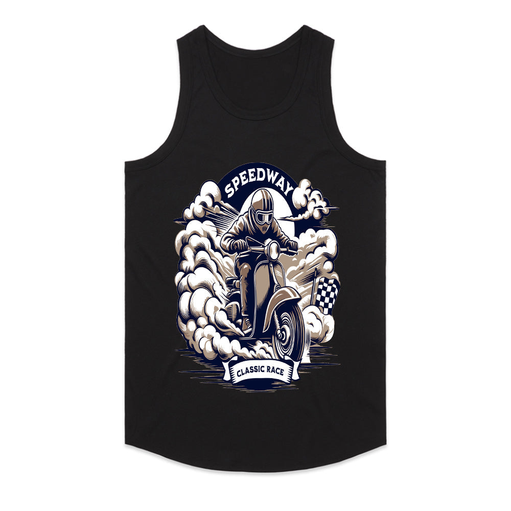 Speedway Classic Race T-Shirt – Retro Motorcycle Racing Tee