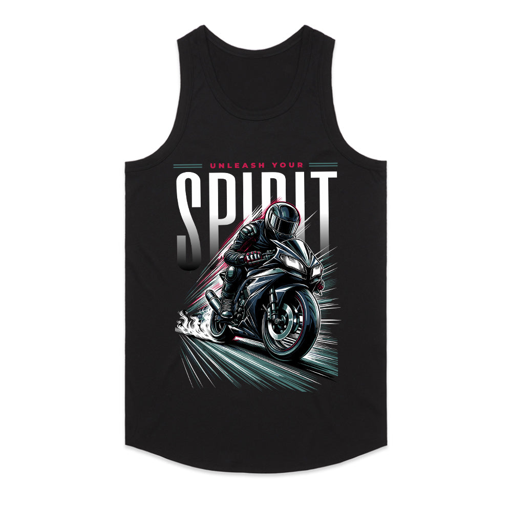 Unleash Your Spirit T-Shirt – Speed Racer Sportbike Moto Tee
