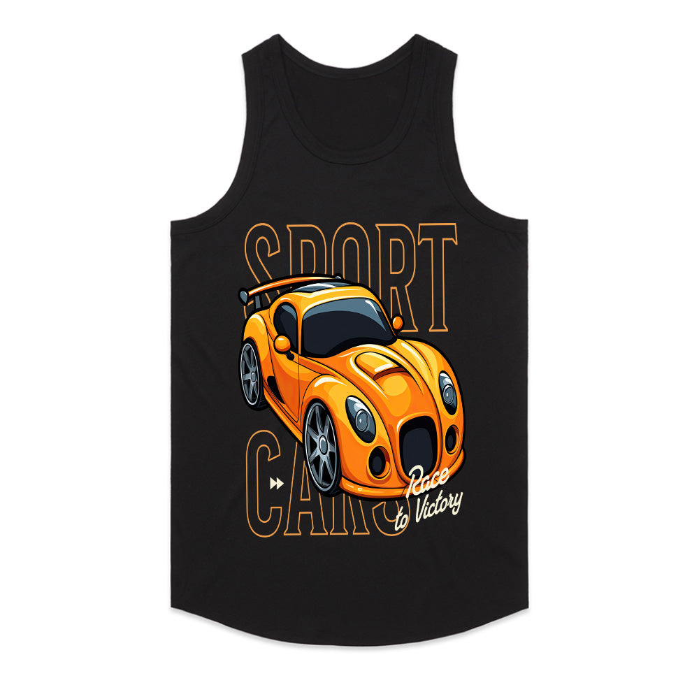 Sport Cars – Race to Victory Cartoon Style T-Shirt