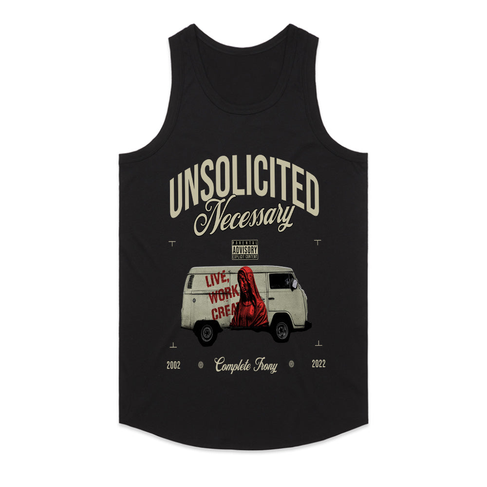 Unsolicited Necessary – Live Work Create Street Art T-Shirt