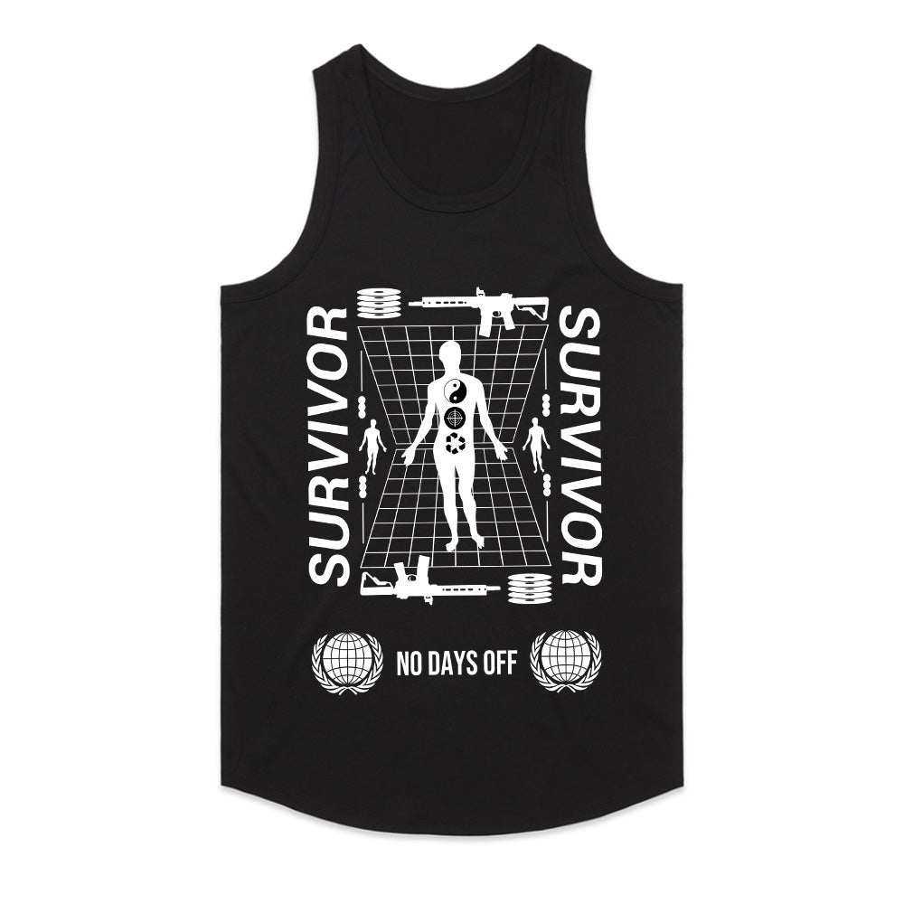 Relentless Edge: Survivor No Days Off Tee