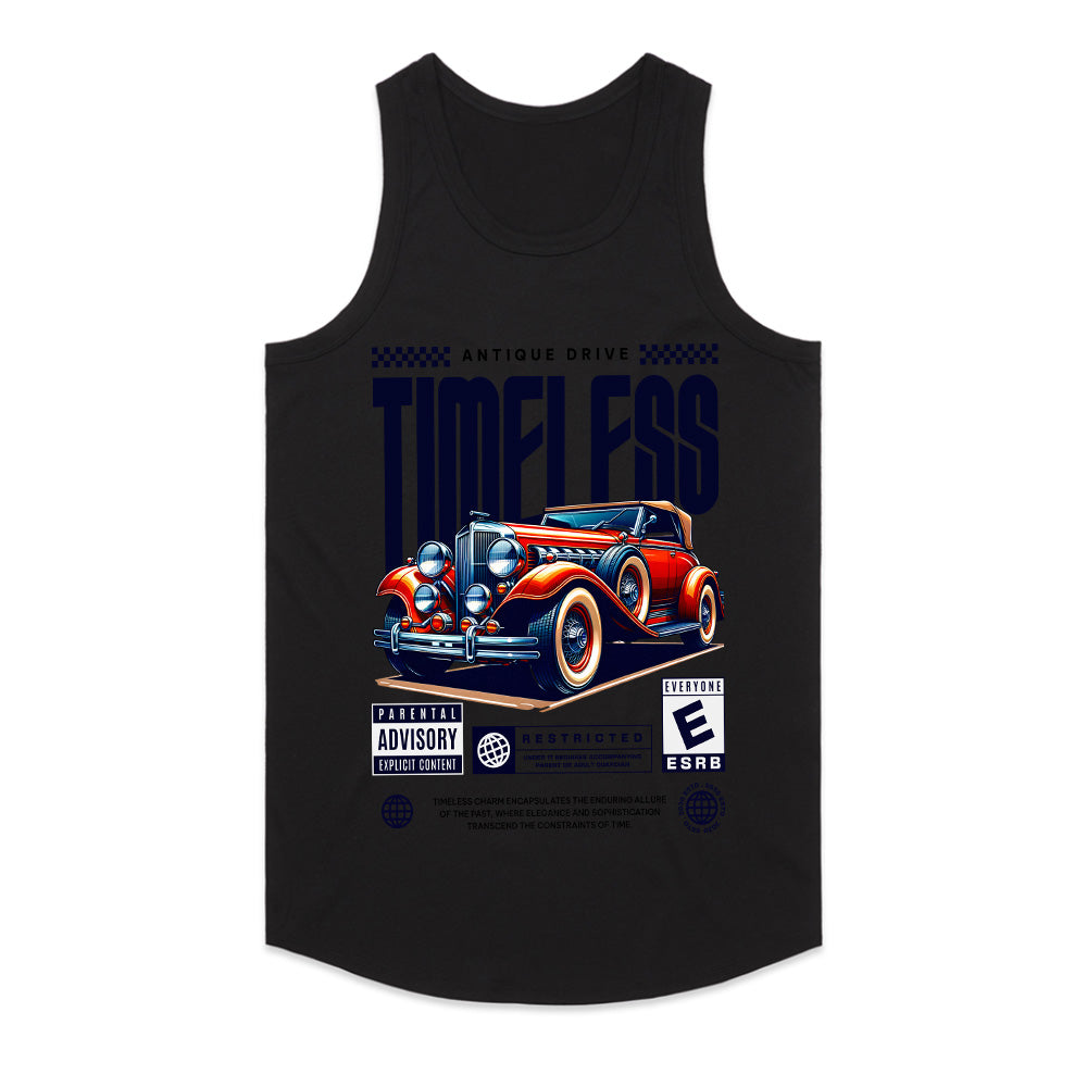 Timeless Antique Drive – Vintage Luxury Car Retro Vibe T-Shirt