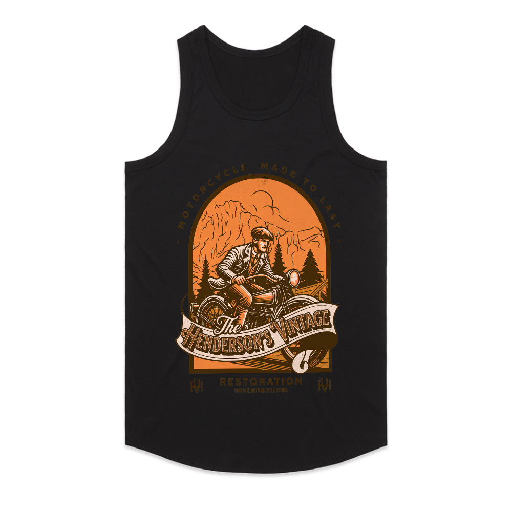 The Henderson’s Vintage Motorcycle T-Shirt – Classic Retro Rider Tee