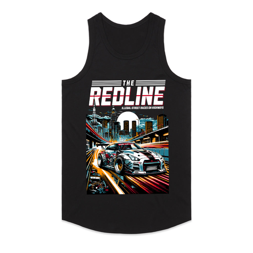 The Redline – Illegal Street Racing Highway Drift T-Shirt