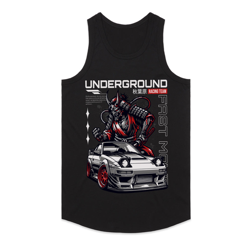Underground Racing Team – Samurai JDM Warrior Street T-Shirt