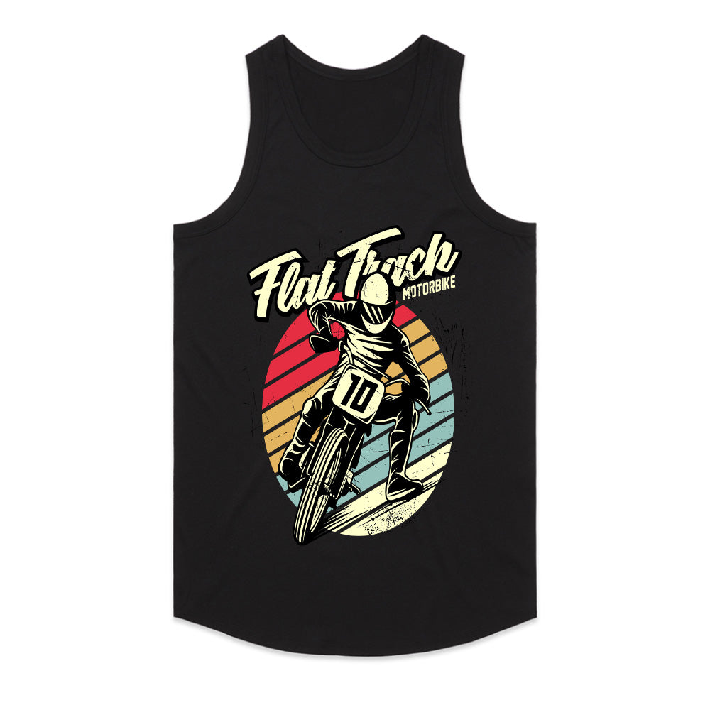 Flat Track Fury – Vintage Moto Speed Tee