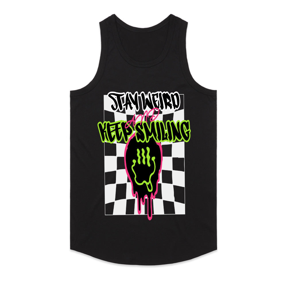 Neon Drip: Stay Weird & Keep Smiling