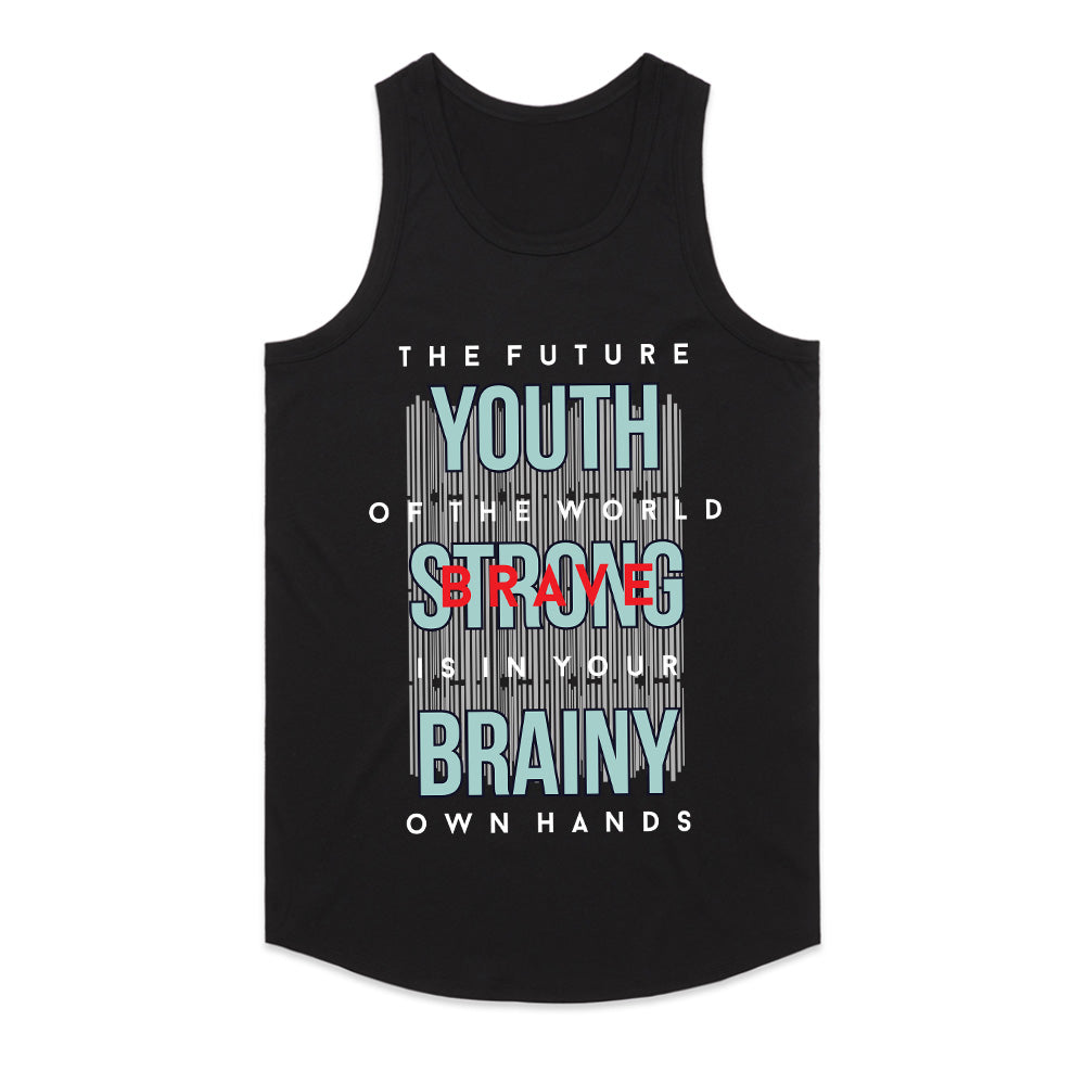 Brave & Brainy – Future Youth Power Tee