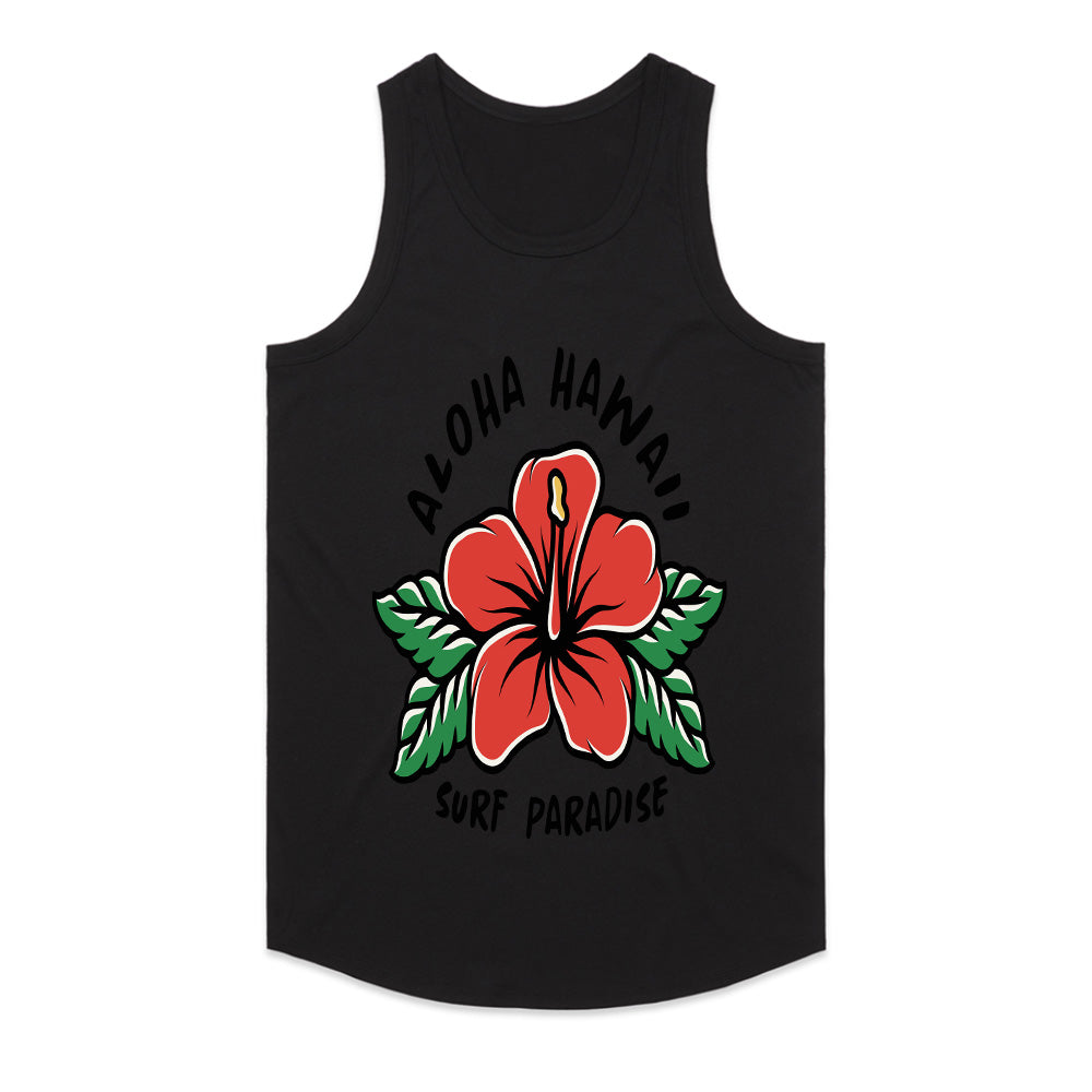 Aloha Blossom Surf Tee
